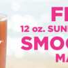 Taste the Tropics – FREE Sunrise Sunset Smoothie on National Flip Flop Day!