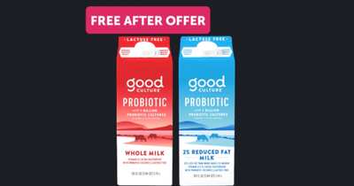 Great opportunity: Good Culture Probiotic Milk for FREE