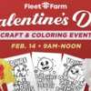 Get Creative! FREE Valentine’s Craft Event at Fleet Farm