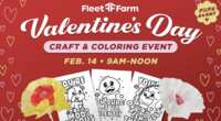 Get Creative! FREE Valentine’s Craft Event at Fleet Farm
