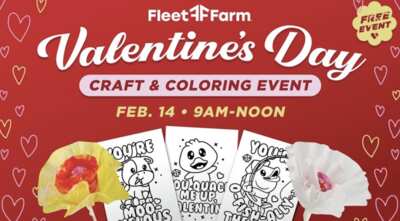 Get Creative! FREE Valentine’s Craft Event at Fleet Farm