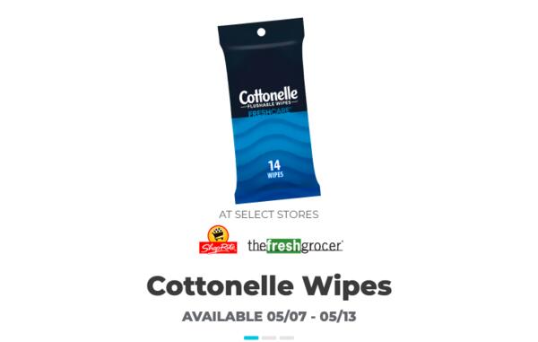 Free Cottonelle Flushable Wipes by Freeosk!