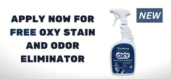 Eco-Friendly & Pet-Safe – FREE Sample of EcoStrong Carpet Cleaner