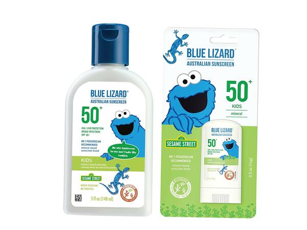 Free Sample of Blue Lizard Kids Mineral-Based Sunscreen
