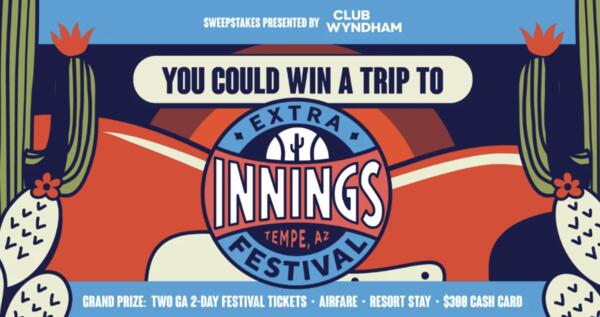 Enter to Win 2 Festival Tickets, Airfare, Resort Stay & $300 Cash