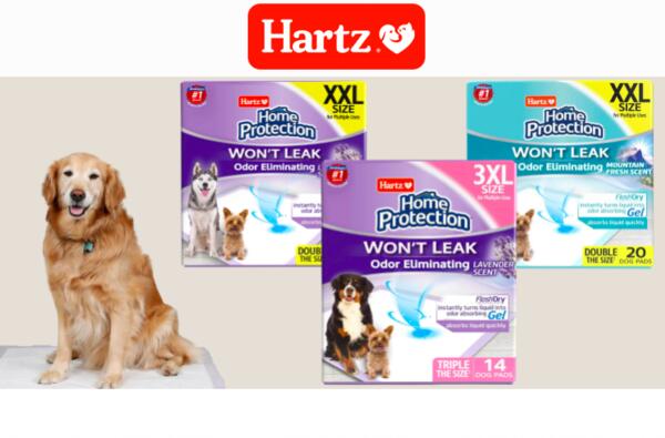 Hartz Odor Eliminating Dog Pads for Free