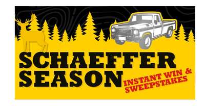 Schaeffer Season Instant Win Game & Sweepstakes