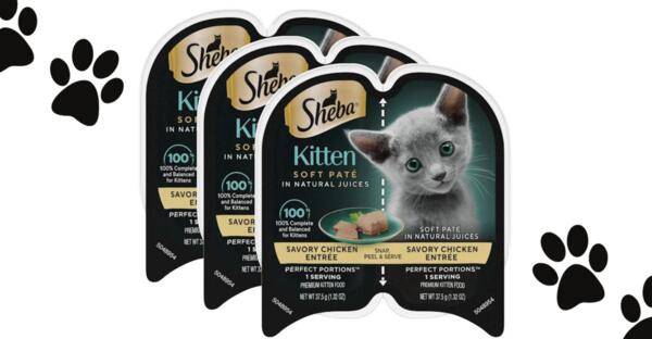 Try Sheba Perfect Portions Kitten Food FREE – Limited Time Offer