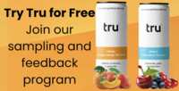 Refreshing & Free! 12-Pack of Tru Sparkling Seltzer