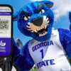 Panther Eye Mask from Georgia State University for Free