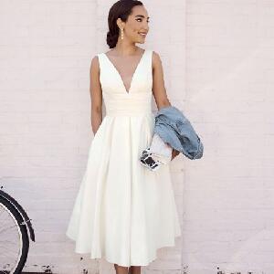SWEEPSTAKE: David's Bridal Little White Dress