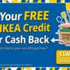 Get Your FREE $25 IKEA Credit After Cash Back