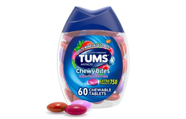 Tums 60ct Chewy Bites Assorted Berries for Free