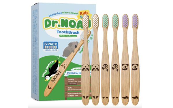 Try Eco-Friendly Oral Care: 2 FREE Kids Bamboo Toothbrushes!