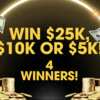 4 Winners, Thousands in Cash — Enter Now!