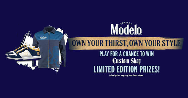 Win Modelo Sneakers, Jacket, Hoodie & More Instantly