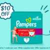 Register or Log in for a FREE FREE Pampers Cruisers 360 Diapers with $10 Off Coupon!