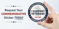 Free 2026 Commemorative Sticker—Honor Veterans Today