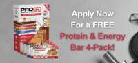 Protein Meets Energy – FREE 4-Pack of ProGo Bars!