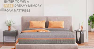 Enter and WIN a Sweetnight Memory Foam Mattress!