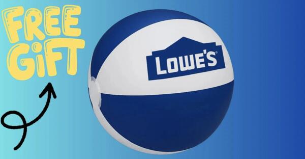 Lowe’s is Serving Summer Fun – Free Beach Balls!