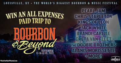 Bourbon and Beyond VIP Experience Sweepstakes