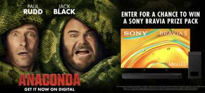 Upgrade Your Screen — Win a 55″ Sony TV!