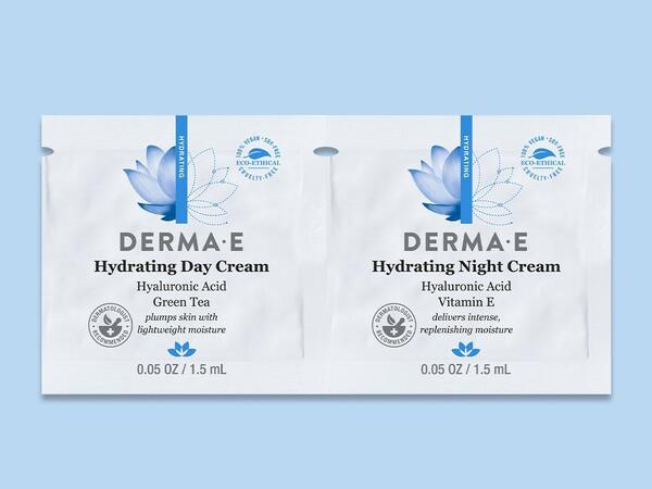 Free Sample of Derma E Hydrating Day and Night Cream Duo