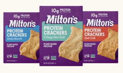 Limited-Time FREE Milton’s Protein Crackers at Sprouts