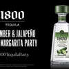 Free Cucumber & Jalapeño Spicy Margarita Party by 1800® Tequila