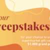 Bag the Big Prize! $500 or $1,000 Supermarket Gift Card!