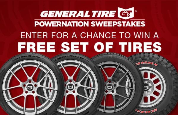 General Tire POWERNATION Sweepstakes