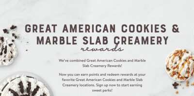 Enjoy a Free Small Ice Cream — Just for Marble Slab Rewards Members!
