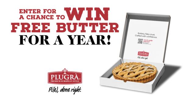 Bake Like a Pro – Enter the Plugra Butter Sweepstakes & Instant Win Game