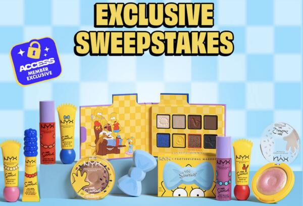 Exclusive Giveaway – NYX Simpson Vault Sweepstakes