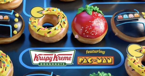 Krispy Kreme Is Giving Away FREE Pac-Man Donuts