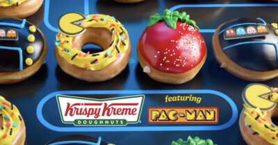 Krispy Kreme Is Giving Away FREE Pac-Man Donuts