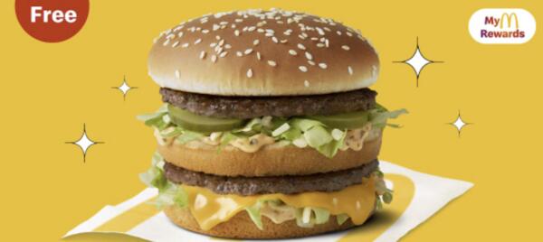 Free Big Mac at McDonalds