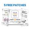 Five Free Party Patches - Just Pay $2 Shipping