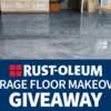 Rust-Oleum Garage Floor Makeover Giveaway