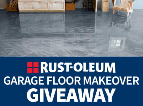 Rust-Oleum Garage Floor Makeover Giveaway