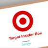 2 Target Insider Sample Boxes for Free