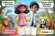 Go Wild with a Free Mammal Adventures with Isla & Leo Sample 