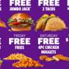 Deck the Halls with Free Food – Jackmas is Here for 24 Days!