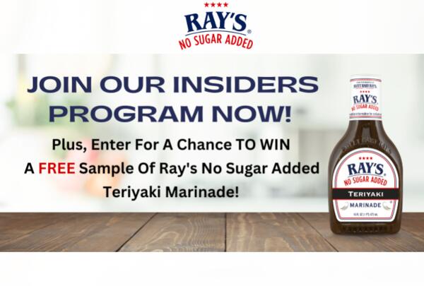 Sweet Baby Ray's No Sugar Teriyaki Marinade Sample for Free