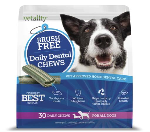 Treat Your Pup to FREE Brush-Free Daily Dental Chews!