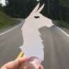 Spit Happens… But This Llama Sticker is FREE!