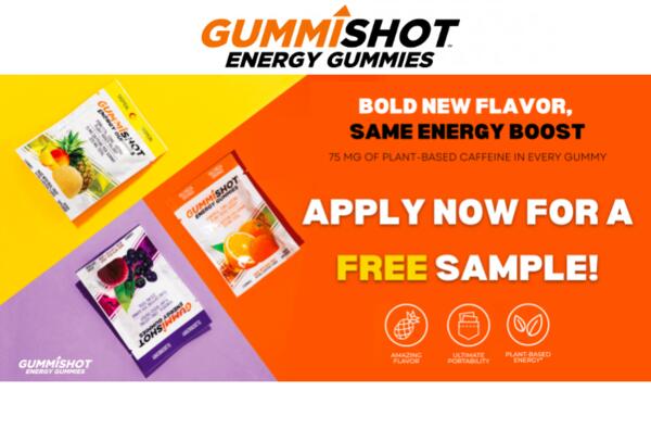 GummiShot Energy Gummies Sample for Free