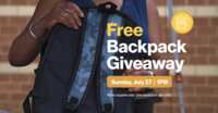 Helping Students Succeed – Free Backpacks from TCC