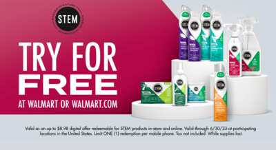 Free STEM Bug Killer Spray at Walmart!